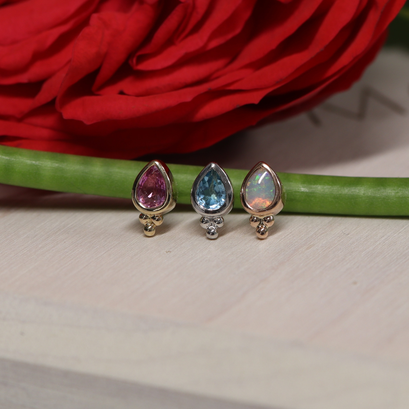 solid gold jewellery from BVLA and Ixus