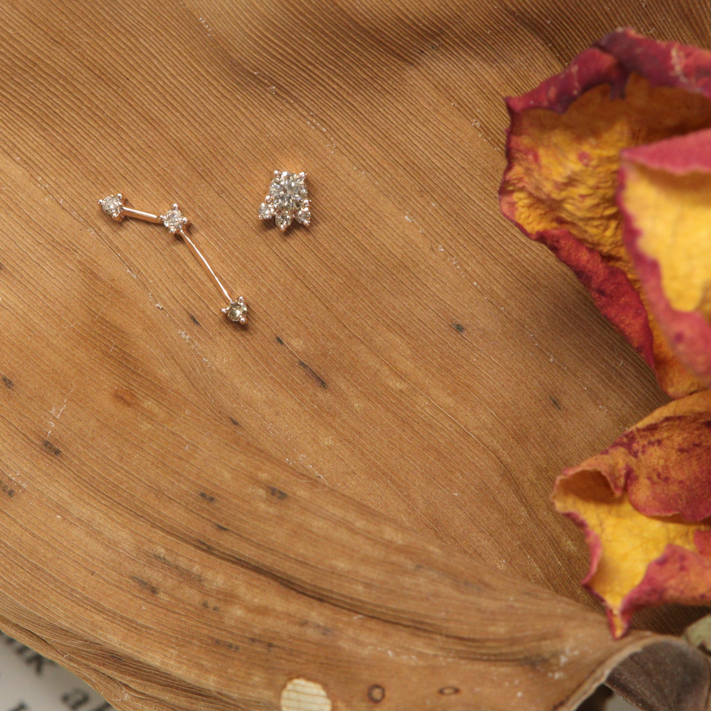 Solid gold jewellery from Anatometal